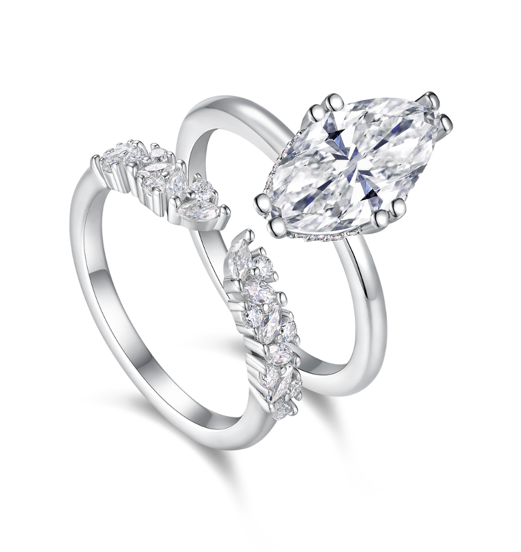 Royal Marquise Ring Set