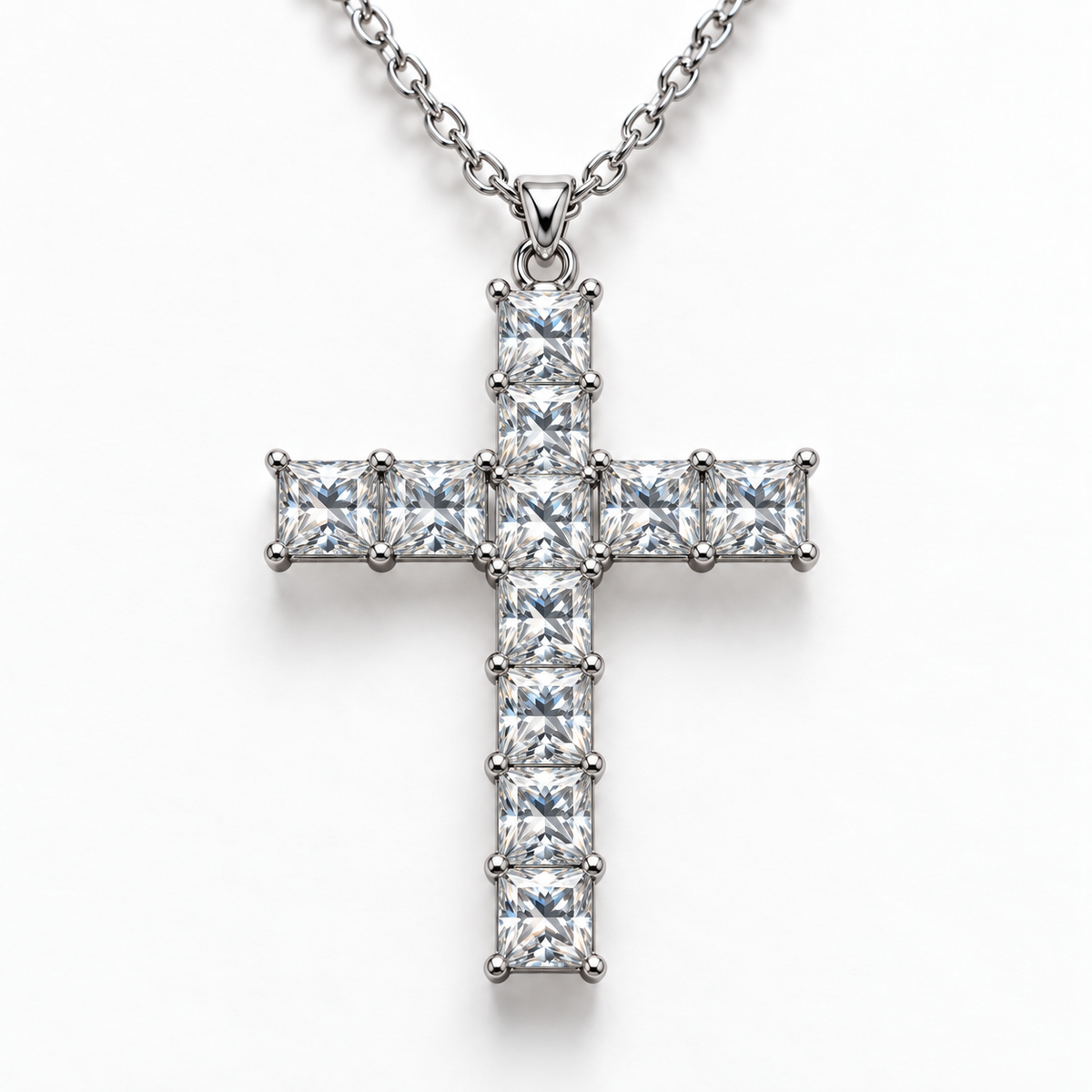 True North Cross Necklace