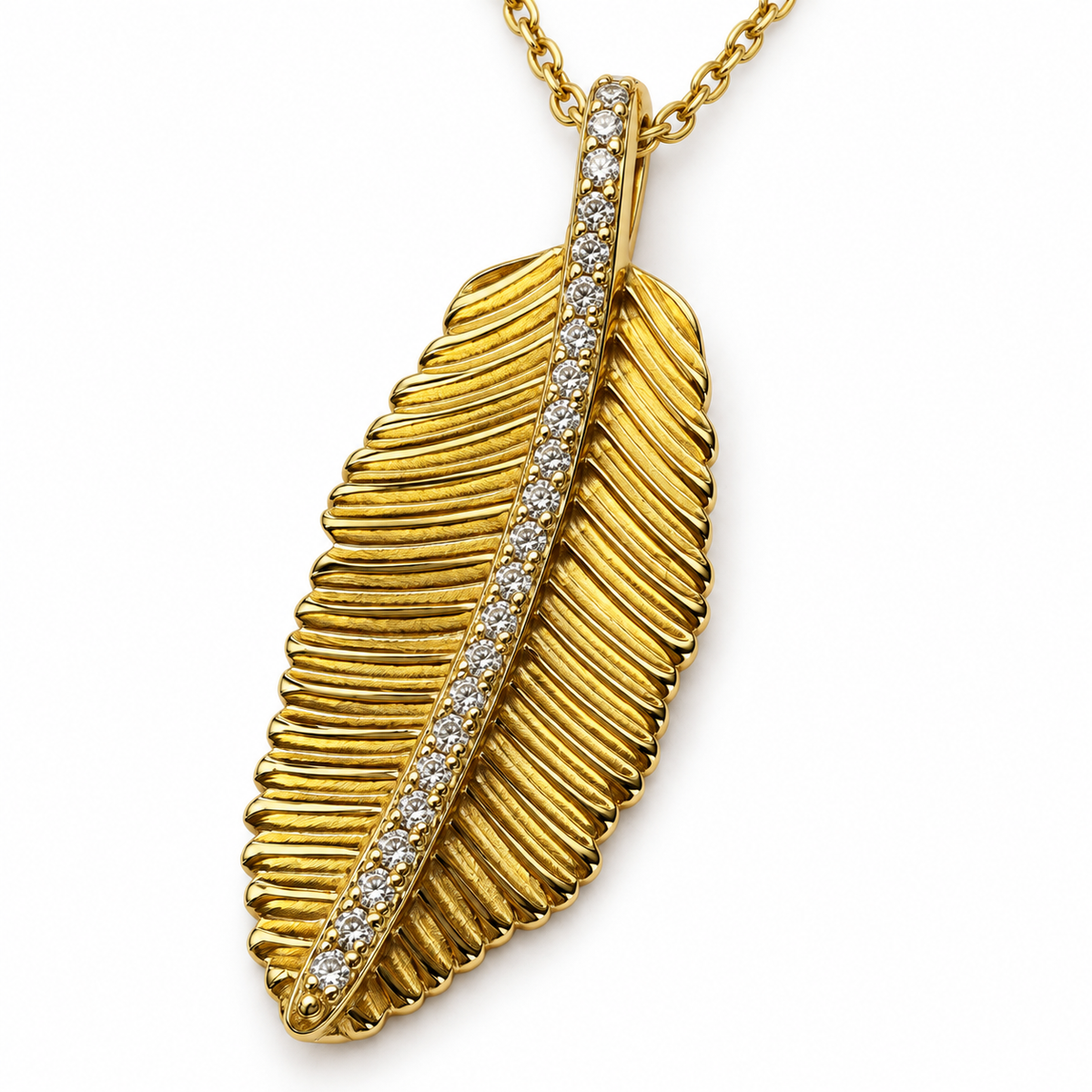 Whispering Plumae Necklace