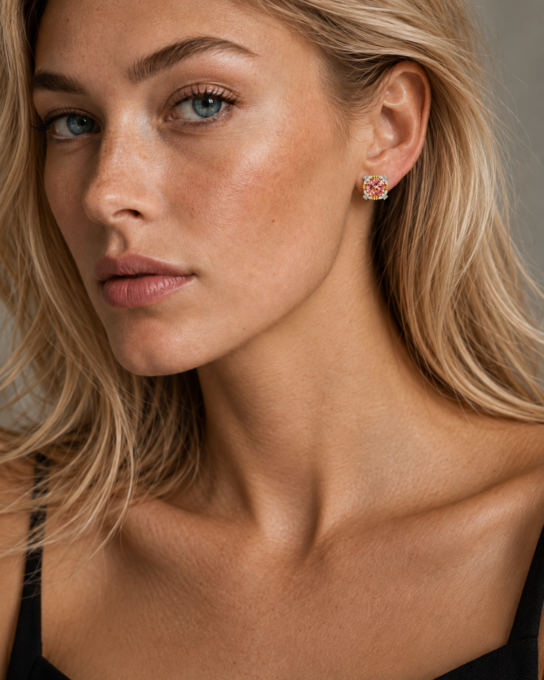 Aura Lotus Earrings