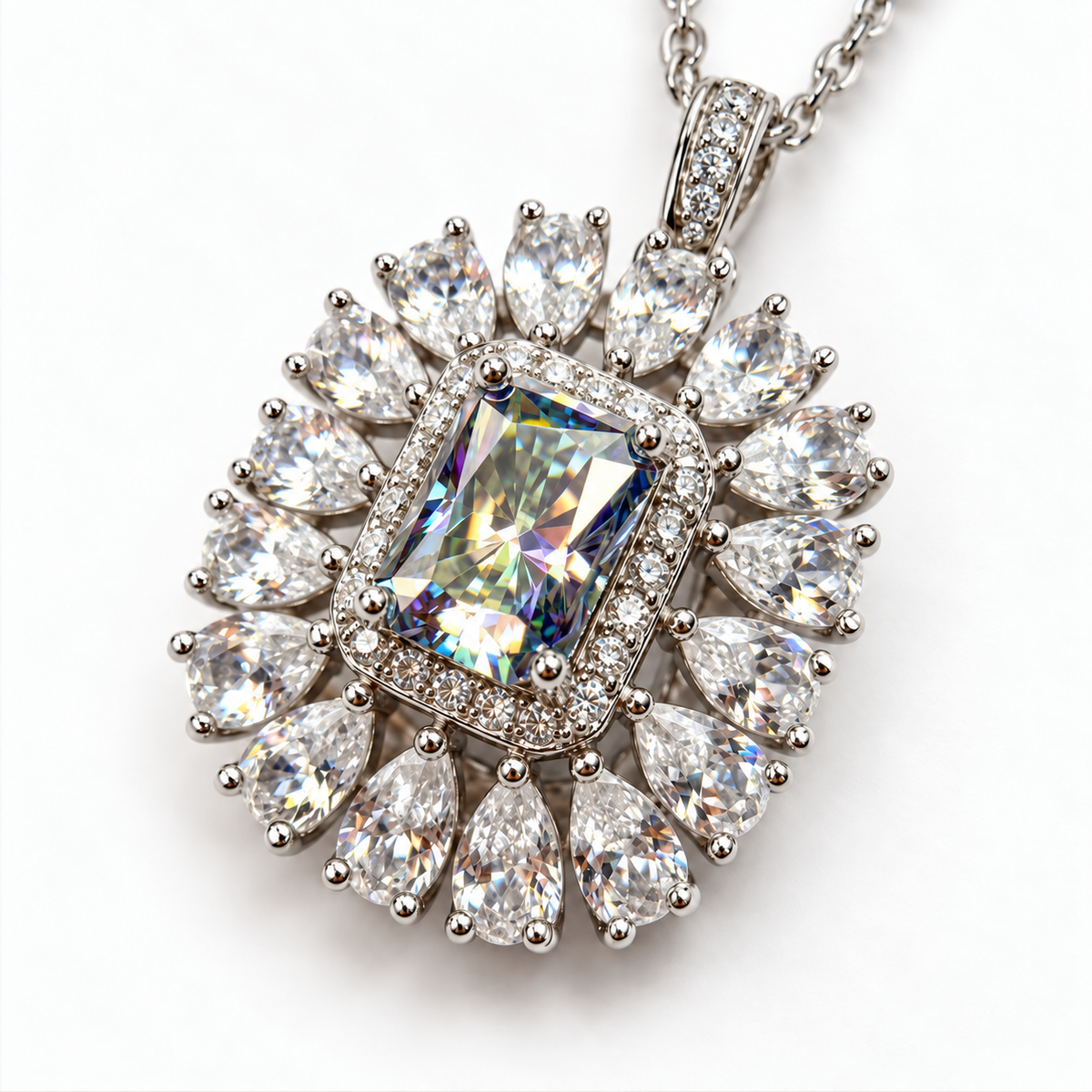 Prismatic Fire Necklace