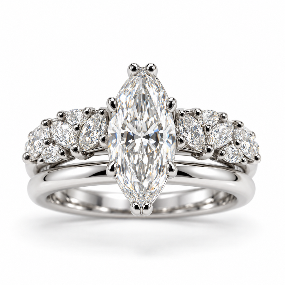 Royal Marquise Ring Set
